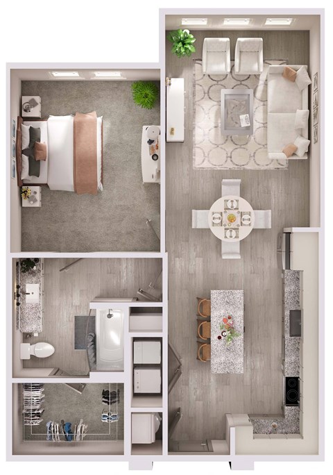 A3 Floor Plan at Livano Pflugerville, Pflugerville, 78660